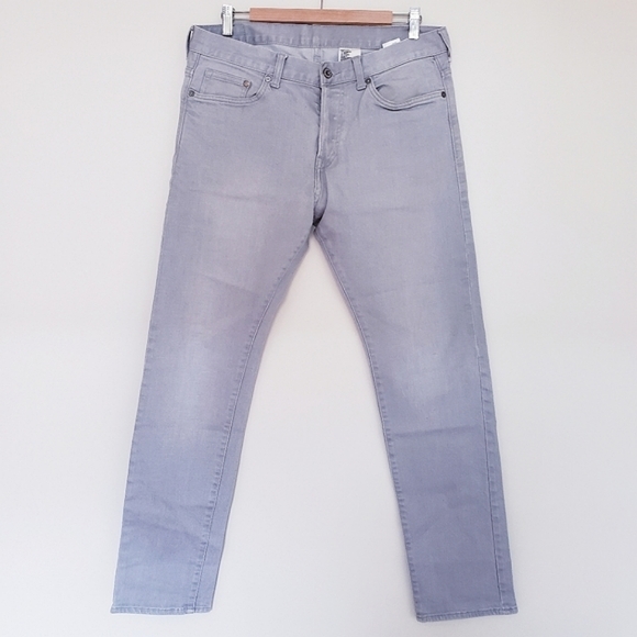 H&M Men's Grey Slim Jeans - Size 33x32 - Picture 2 of 5